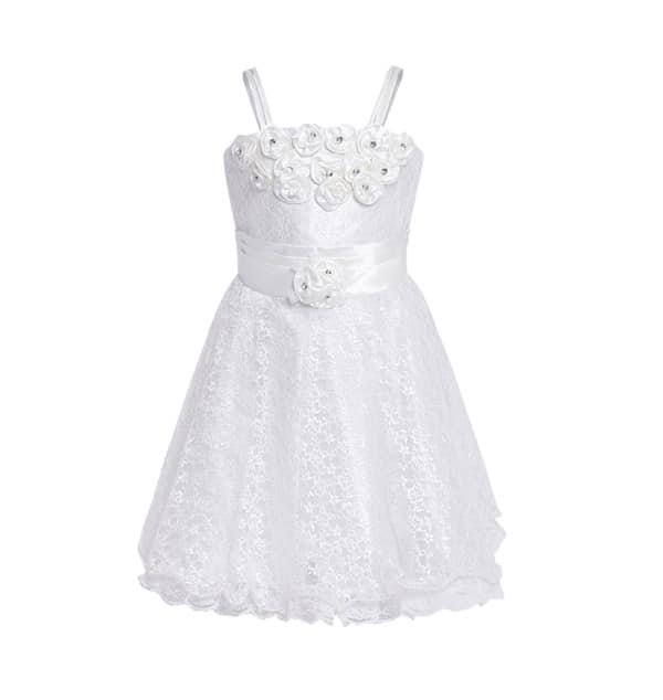 Vestidos de formatura infantil branco