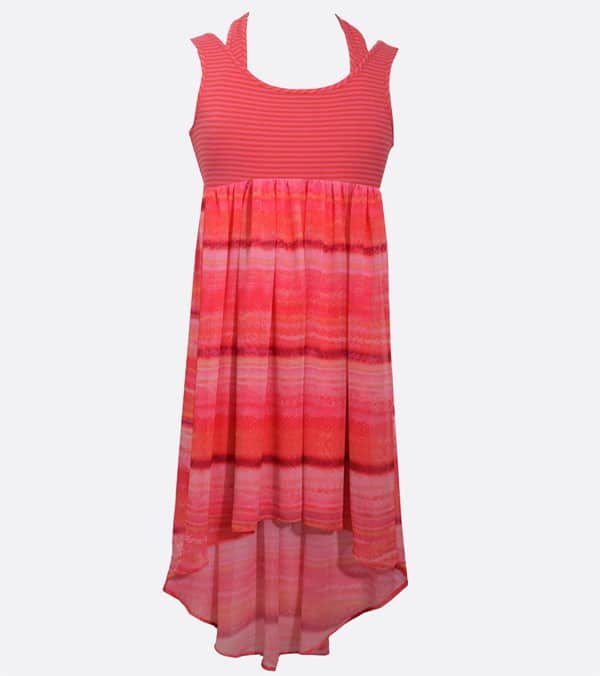 Modelo de vestido longo infantil