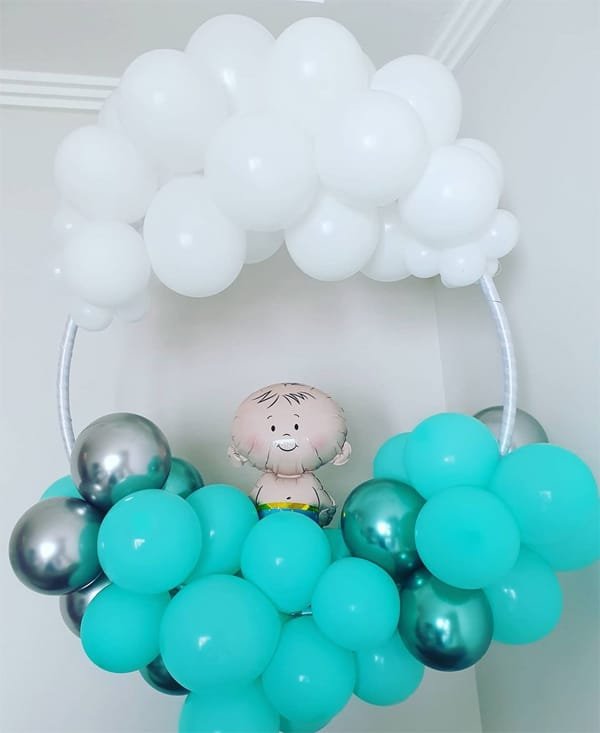 15 Dicas para fazer uma linda decoração de chá de bebê